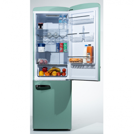 Morris MRS-31332LGM Retro Ψυγειοκαταψύκτης Total NoFrost Υ190xΠ59.5xΒ69.4εκ. Πράσινος